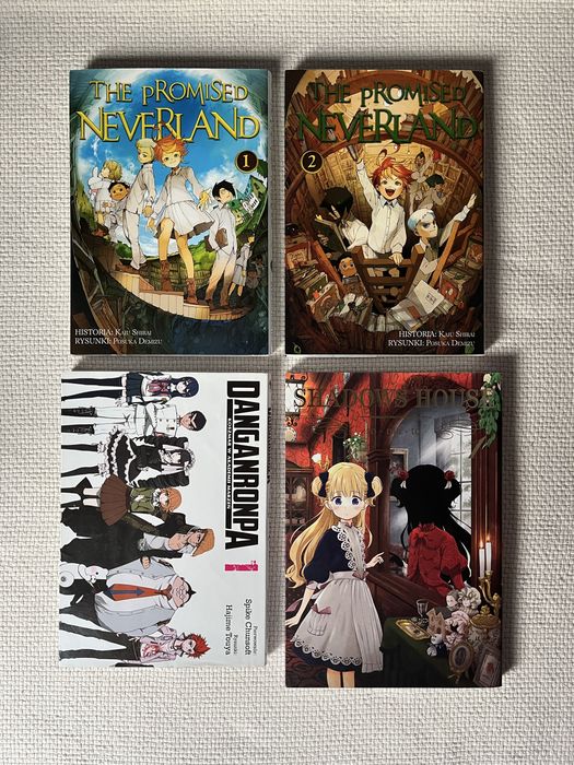 zestaw mang tajemnice, death game, thriller, horror