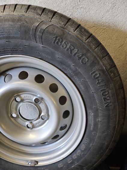 Koła kenda 185 r 14 c używane oraz kola security 185 r 14 nowe