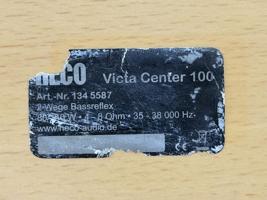 ‼️Kolumna centralna Heco Victa Center 100 głośnik centralny Audio Room
