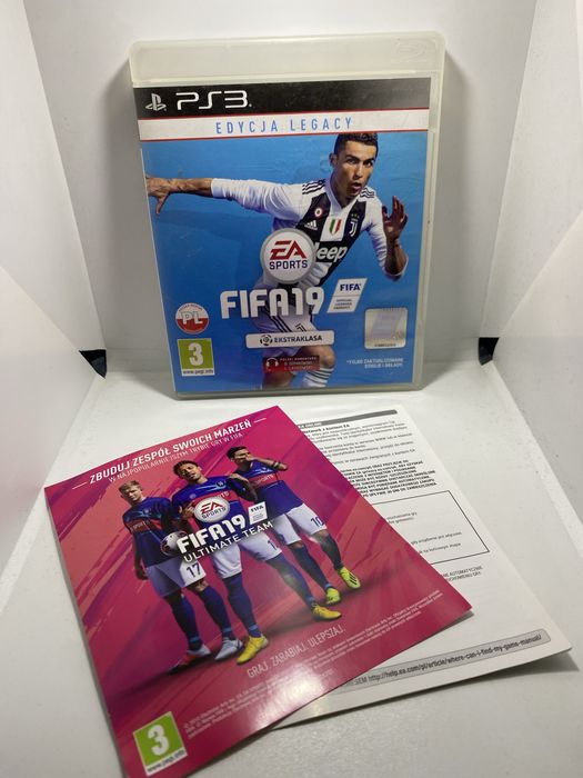 Gra FIFA 19 POLSKI KOMENTARZ Edycja Legacy na konsole PS3 PlayStation 3 PL