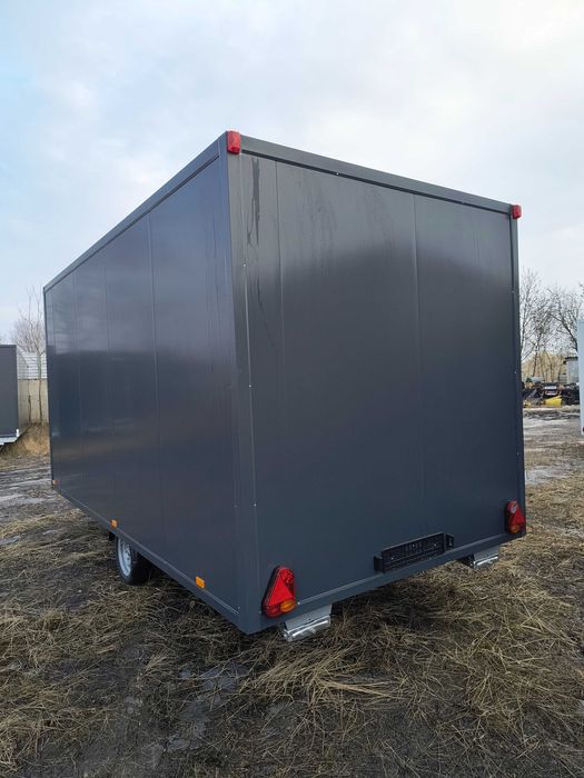 PRZYCZEPA gastronomiczna - 4,5x2,3m -NOWA - dostępna na PLACU - 1350kg