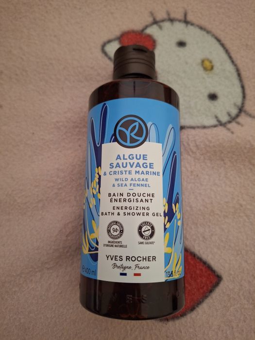 Gel de Banho Revitalizante Alga Selvagem & Funcho Maritimo 400ml Yves Rocher