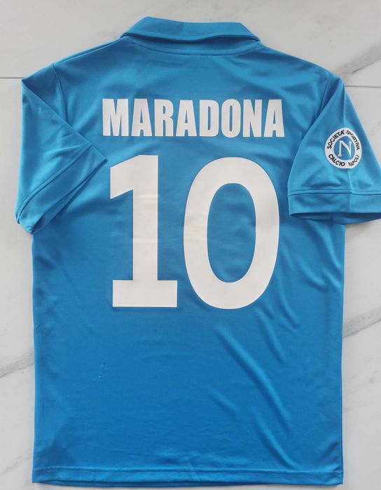 SSC Napoli RETRO 1987/1988 #MARADONA 10 Nowa Koszulka rozm.M
