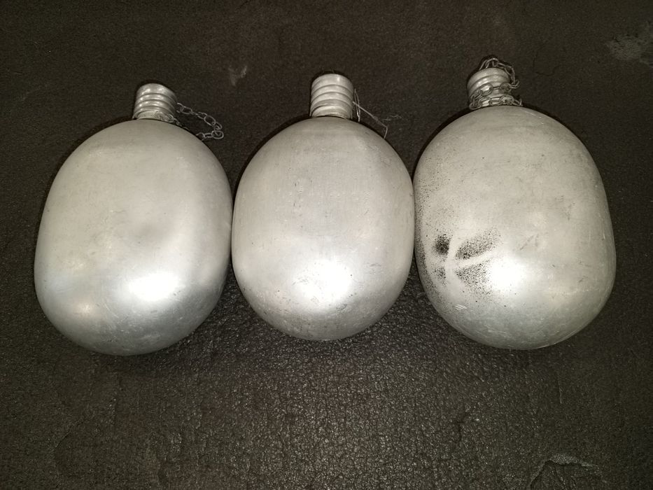 Фляга шахтерская СССР советские фляги для воды  пищевой алюминий