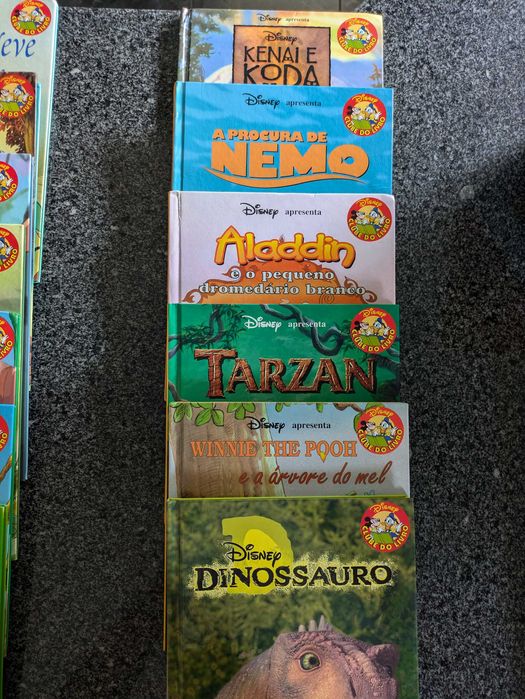 Livros Disney da Salvat