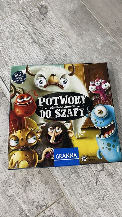 Gra planszowa dla dzieci Potwory do szafy