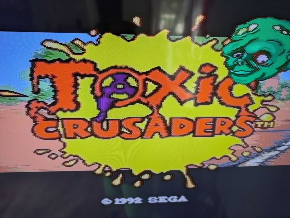 Sega mega drive Toxic Crusaders 16 bit