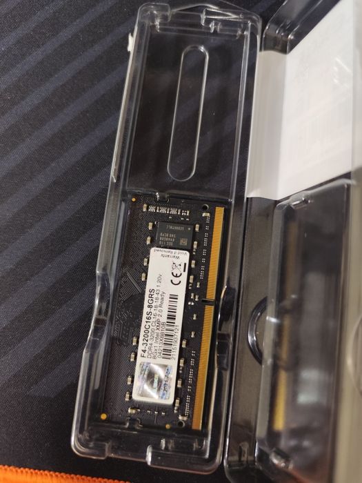 Memoria RAM DDR 4 3200mhz sodimm Gskill Ripjaws 8gb