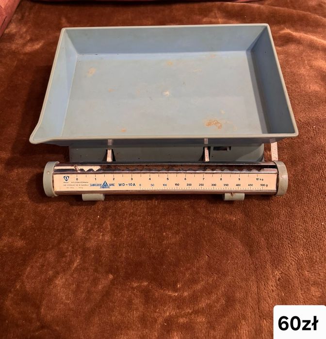 zabytkowa bezodważnikowa waga kuchenna typu WD-10A