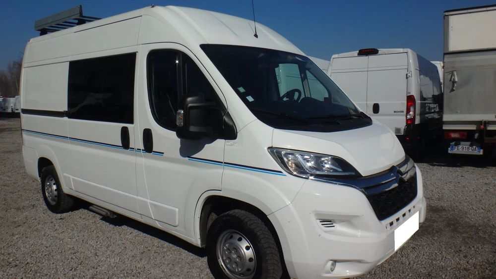 Citroën Jumper  JUMPER kamper 150KM 2017rok ŁADNY zadbany klima navi webasto