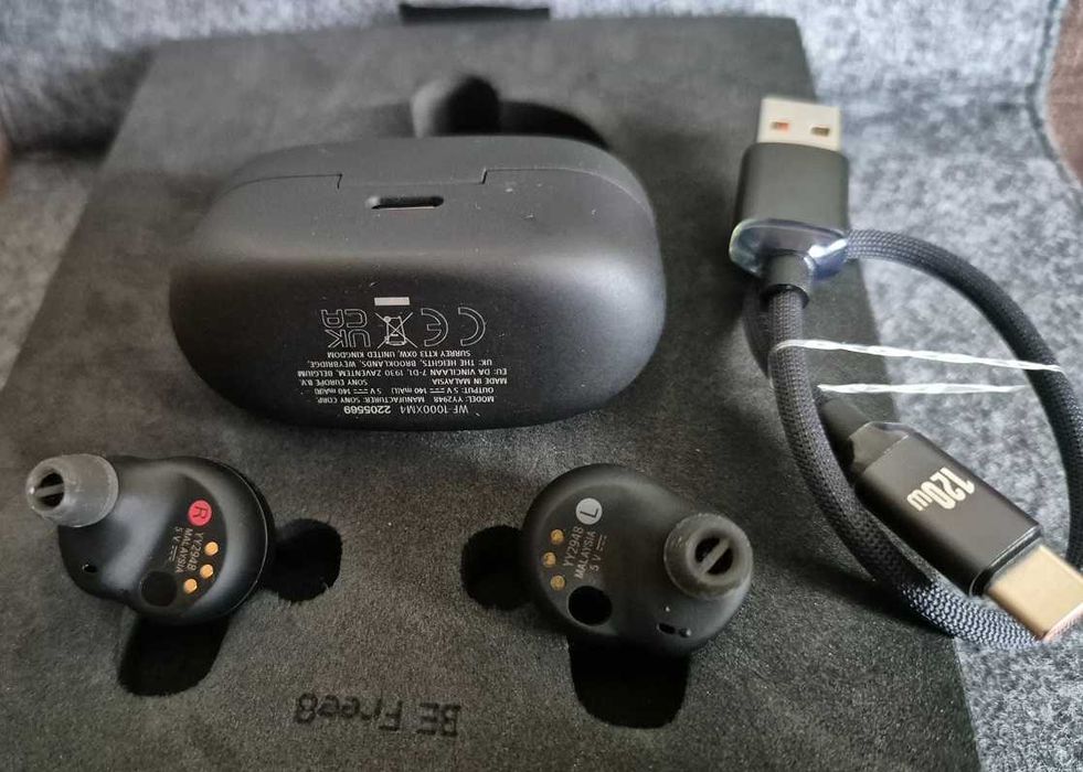 Sony WF-1000XM4 nowe baterie 9 godz