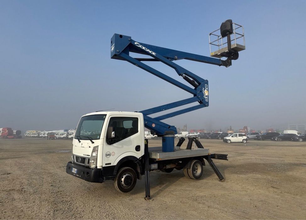 RENAULT MAXITY 130cv GRUA CESTO 23-M 2016 SÓ 103.000km ##OPORTYNIDADE#