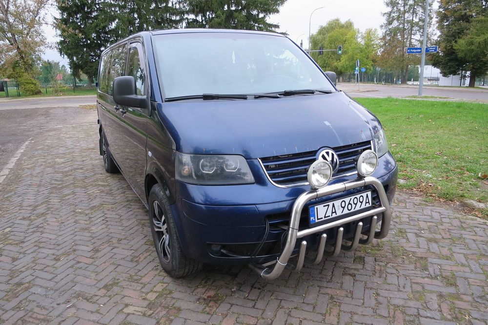 VW  T5  CARAVELLE  Long  9 OSÓB 2,5 TDI 130 KM 4X4