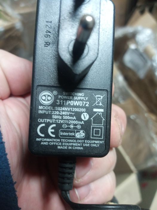 Електрошрот Блок живлення 12V 3.5а 3A 2.5А 2А 1А 0.7а 0.3а