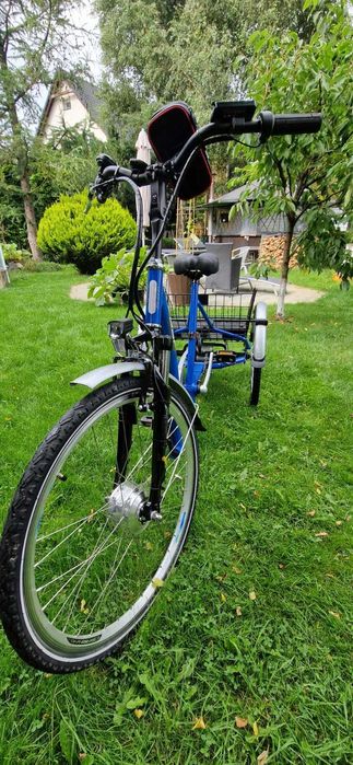 Rower elektryczny  3-kołowy , niemiecki,  na gwarancji