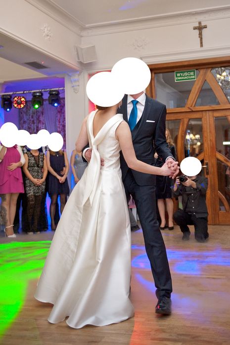 Suknia ślubna, elegancka, ponadczasowa, stan bdb