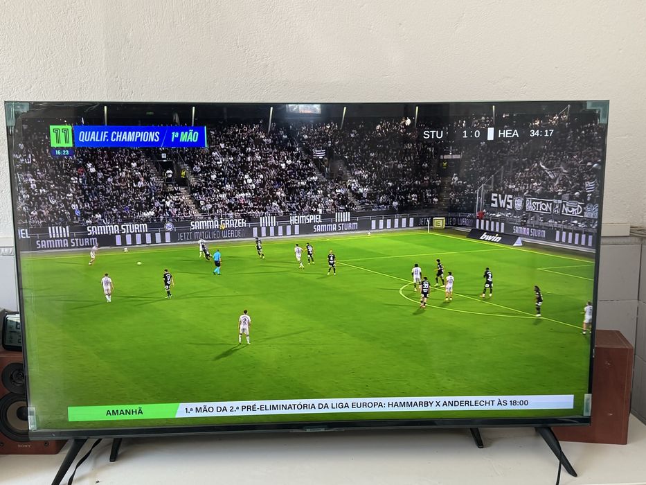Samsung 55” Smart 4K Crystal UHD TV + Opção de Suporte Parede
