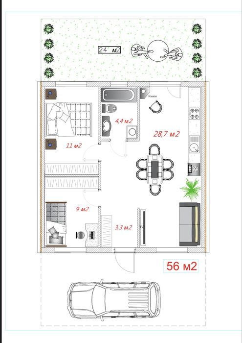 Продаю Таунхаус у Гостемелі Газ - Widok 6