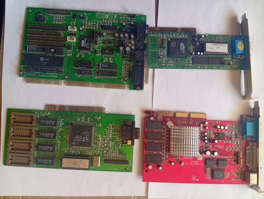 Видео/аудиокарты к компьютеру ( раритетные)