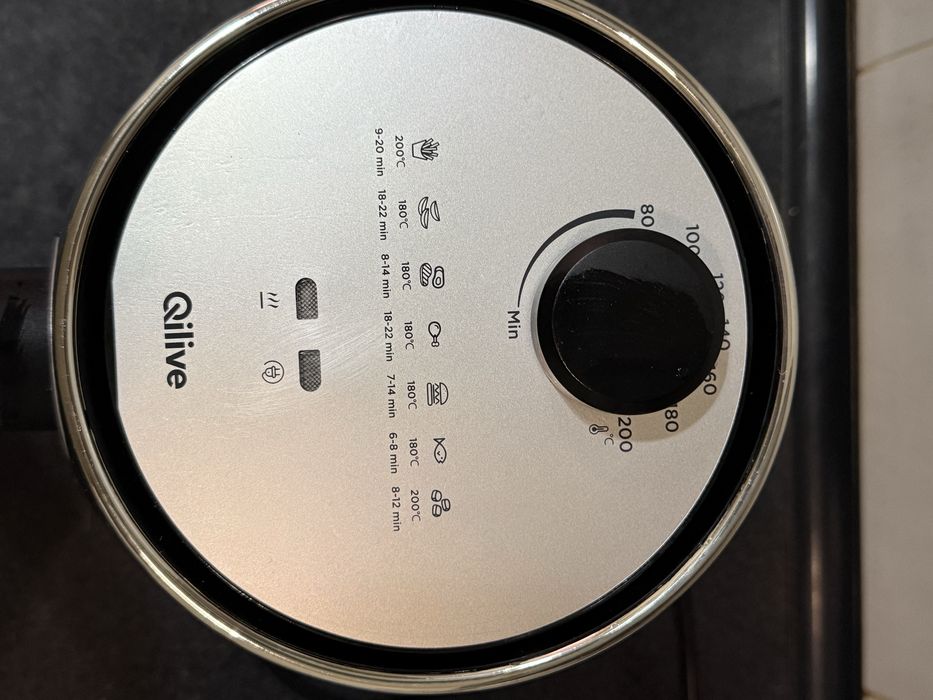 Air Fryer Qilive 2,5L – 1200W – Bom estado