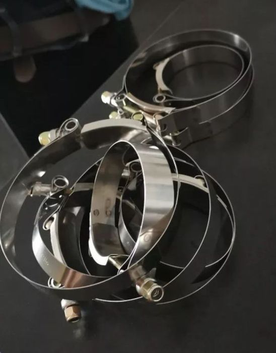 Braçadeiras Inox Tubagem Admissão Intercooler - Várias medidas