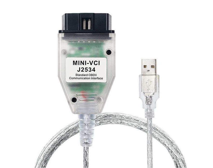 Діагностичний сканер Mini-VCI J2534 Toyota, Lexus, Scion