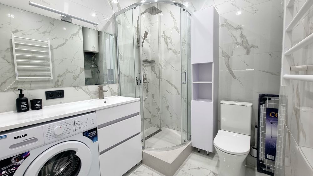 БЕЗ КОМІСІЇ. 1здача.2кімн.46м2.Інвертори на тепло,воду.В тихому центрі