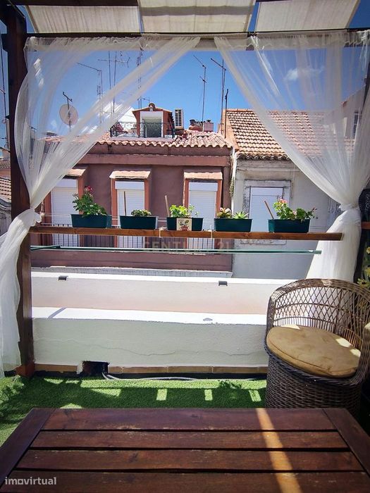 Apartamento com terraço e vista Tejo na Green Street Lisbon