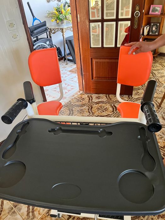 Cadeira/elevador de transferência hidráulica para idoso até 150kg