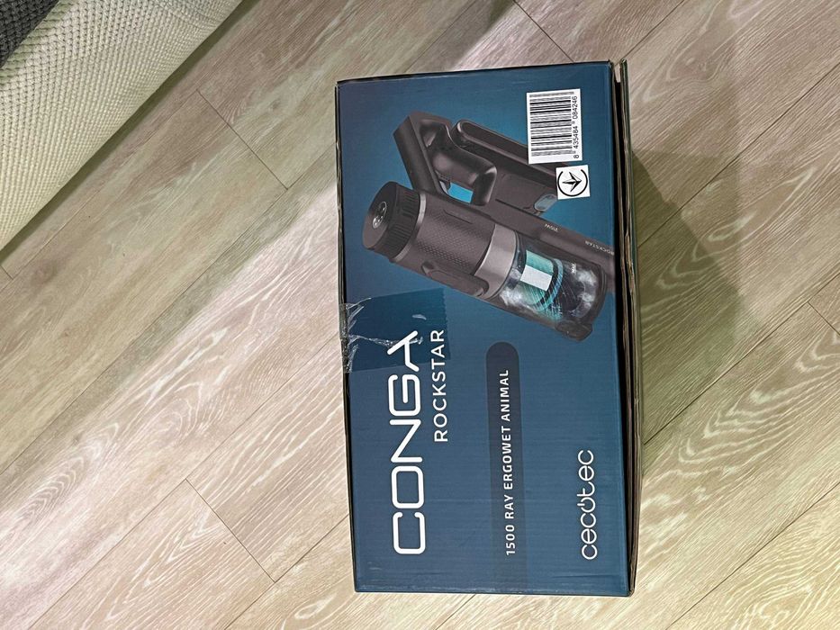 Пилосос Cecotec Conga Rockstar 1500 Ray Ergowet Animal