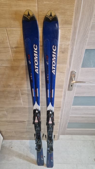 Narty zjazdowe atomie 168dl +buty 43.5