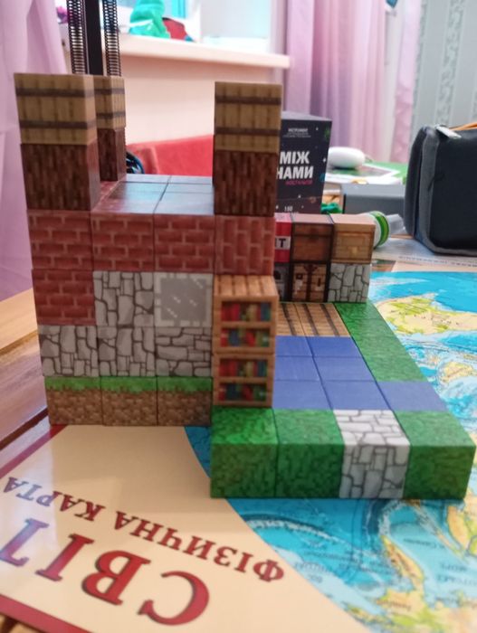 Магнітний конструктор Майнкрафт