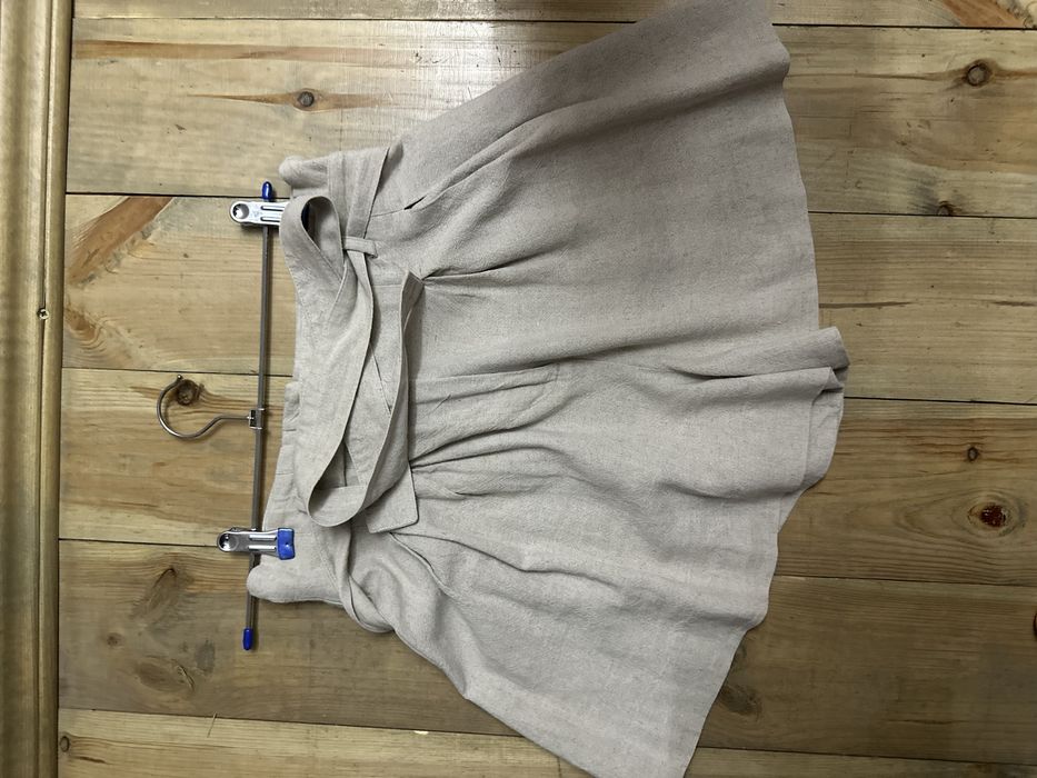 Zara льняні шорти