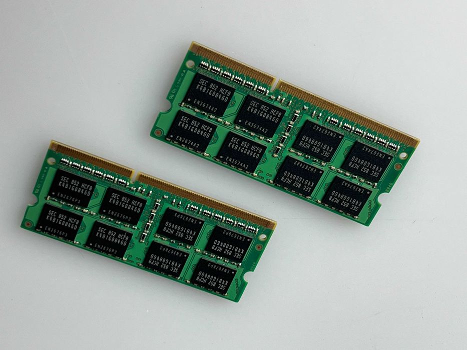 2 placas samsung 2gb DDR3