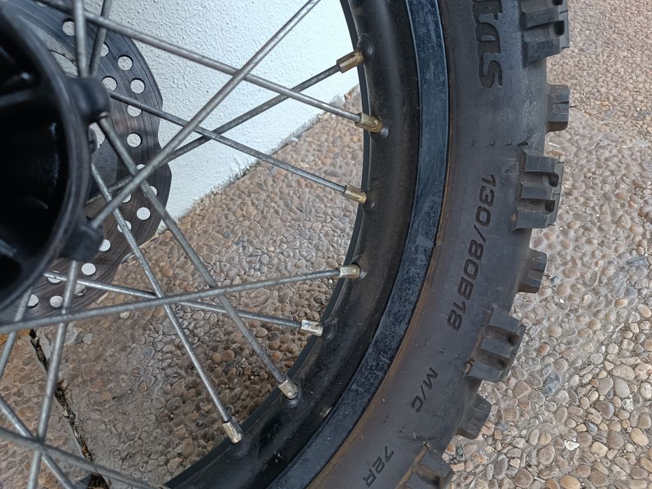 Jantes  mota APE Racing 19"/18" com Pneus Michelin e Mitas