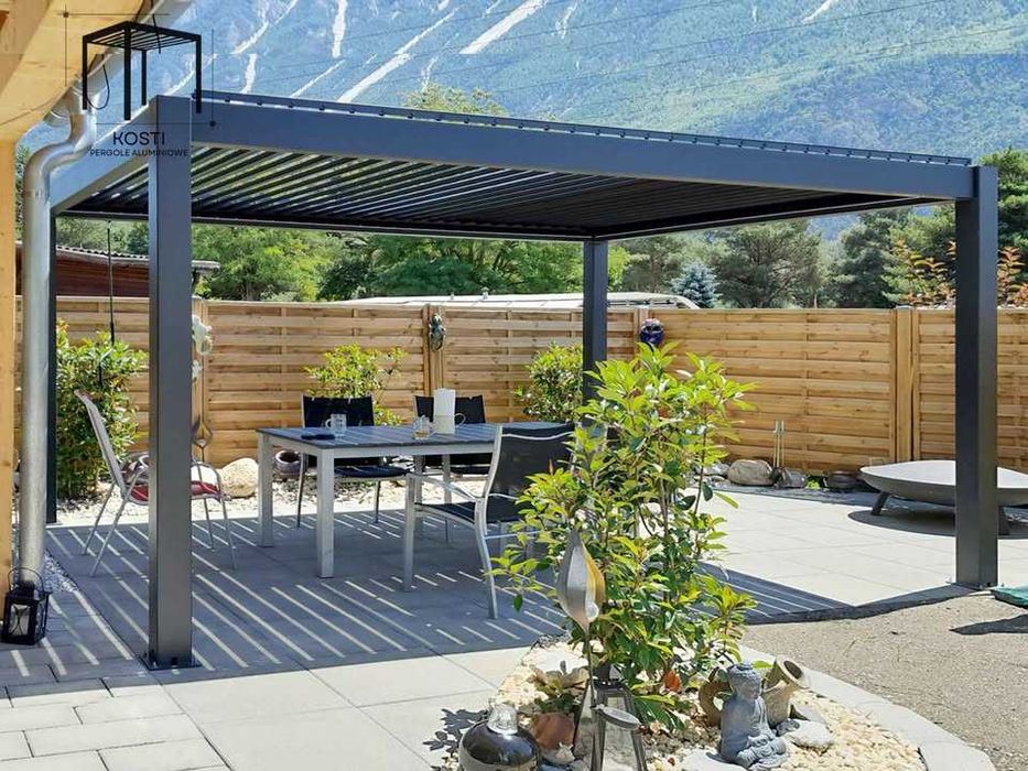 Ruchome deseczki Pergole aluminiowe