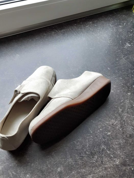 Buty damskie zamszowe