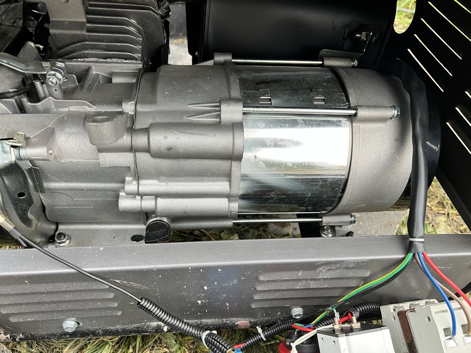 Agregat prądotwórczy - uszkodzony