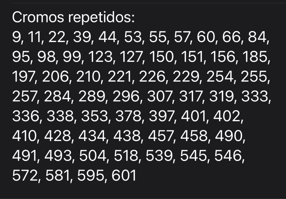 Cromos repetidos Panini Euro 2020 tournament edition