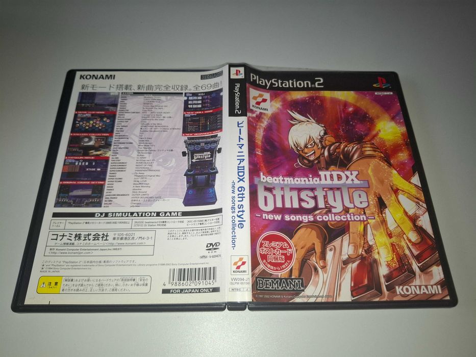 Beatmania IIDX 6th Style [NTSC-J, Japońskie] Sony PS2