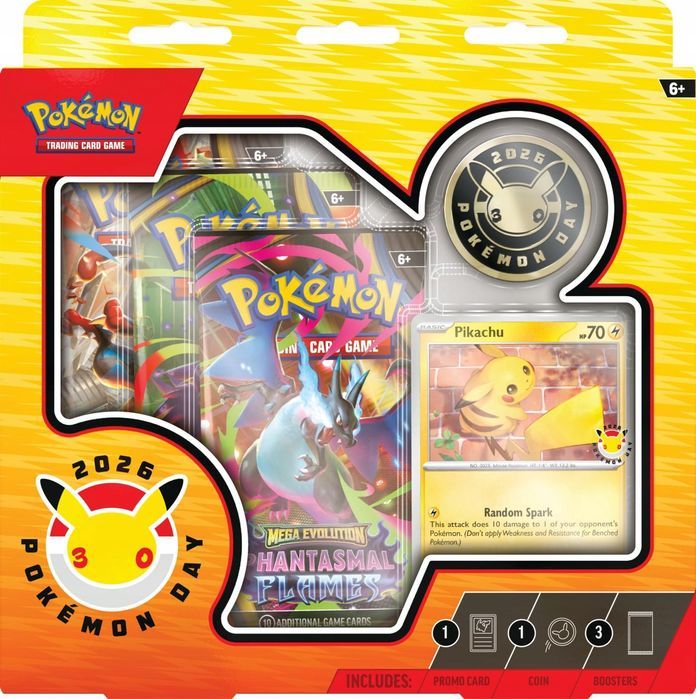 Zestaw kart Pokemon TCG: 2026 Pokemon Day Collection Box