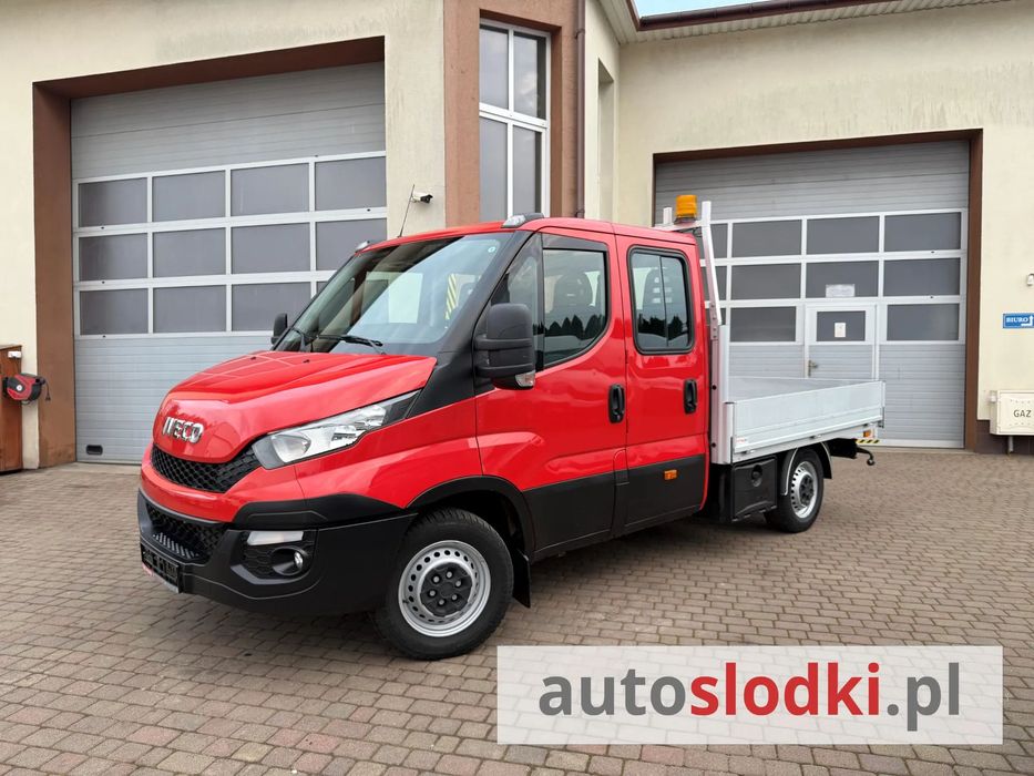 Iveco Daily Doka Brygadówka Skrzynia  FV 23% Gwarancja