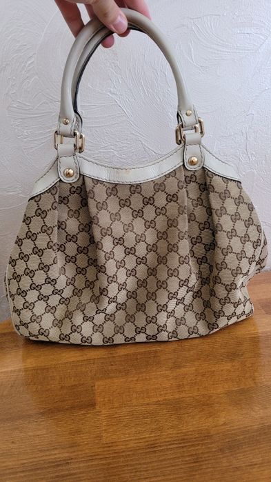 Оригінальна сумка Guccі SukeyMedium GG Canvas 211944