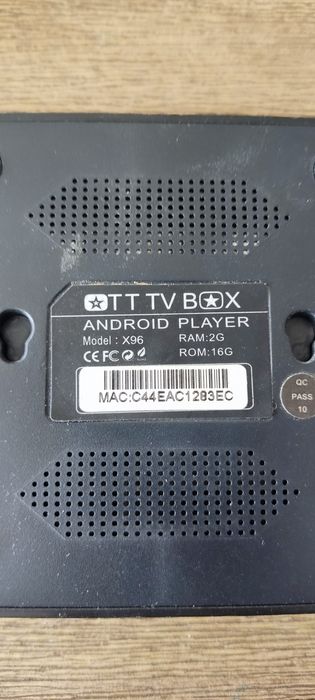 Tv Box X96 2GB ram/ 16gb