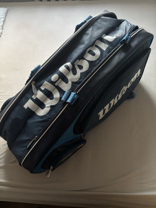 ZESTAW  3x Rakieta Wilson PRO STAFF 97 v11, Torba tenisowa wilson,
