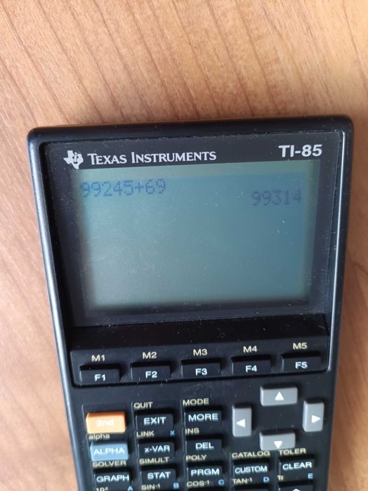 Calculadora gráfica Texas Ti-85
