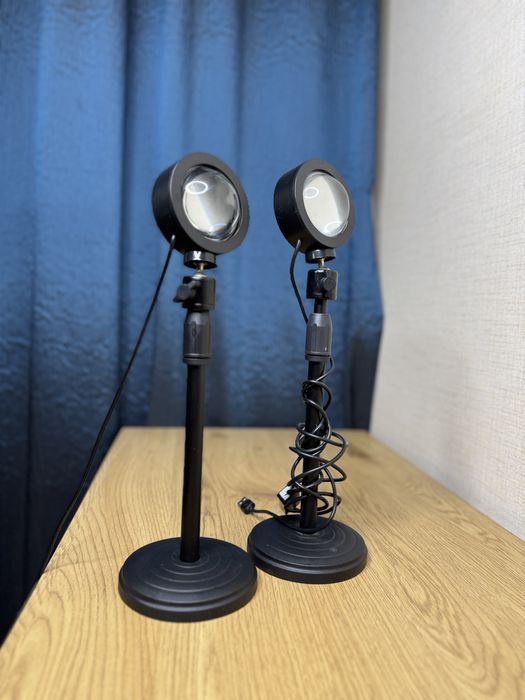 Проекційні лампи Sunset Lamp - атмосферне освітлення заходу сонця