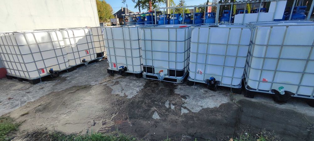 Zbiornik na wodę beczki 1000L 220L IBC czyste paliwo melasa RSM Dowóz!