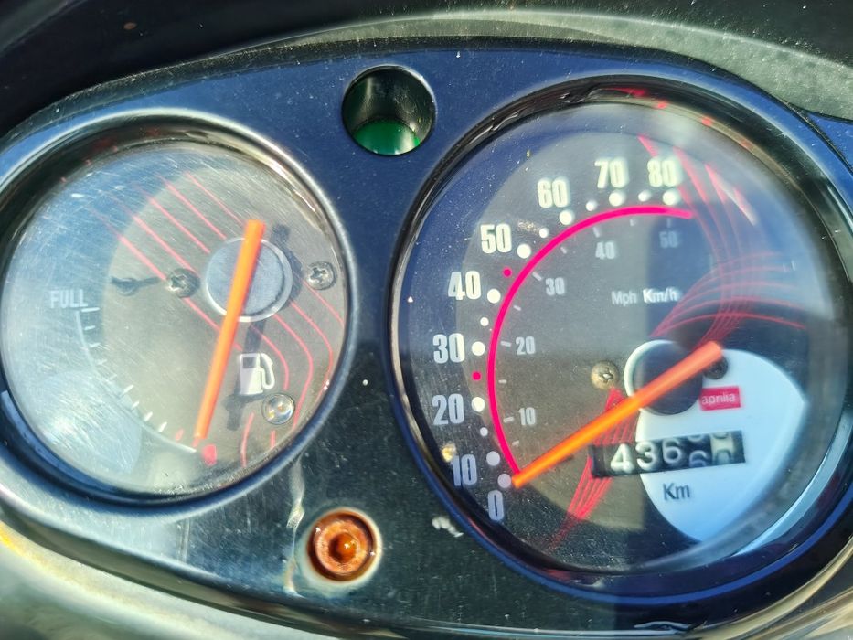 Aprilia sr 50 zarejestrowany
