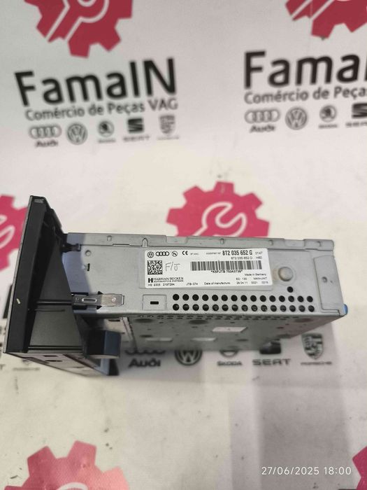 Rádio / Auto Rádio AUDI Q5 2.0 TFSI quattro (165 kW / 224 cv) [06.2012 - 05.2016] 8T2035652G (OEM) | 8T2035652D (OEM)